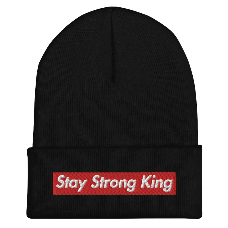 Stay Strong King Box Logo Beanie