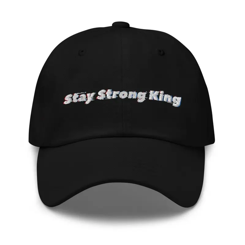 Stay Strong King Glitch Dad Hat